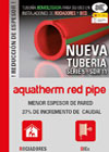 aquahterm red pipe tríptico