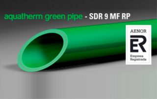 AENOR Aquatherm green pipe SDR 9 MF