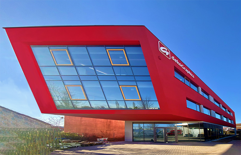 Edificio dekoGraphics en St. Leon-Rot, Alemania.