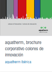 Brochure corporativo colores de innovación