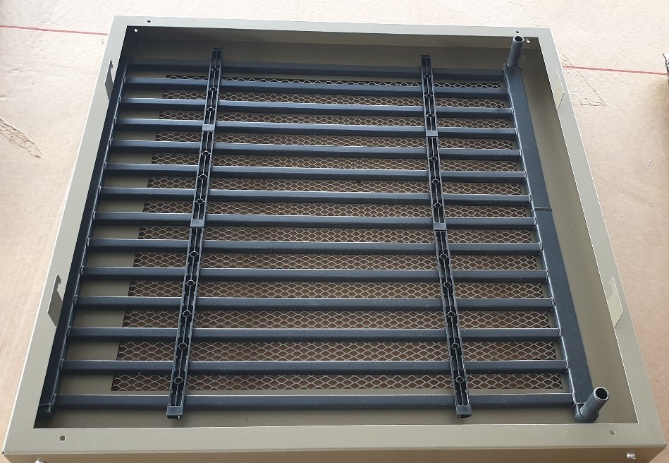 Sistema de calefacción y refrigeración superficial aquatherm black system.