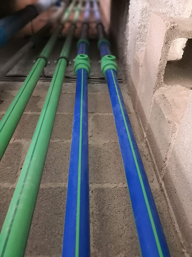 Sistemas de tuberías de polipropileno aquatherm green pipe
